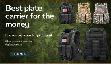An image containing five best plate carriers for the money
