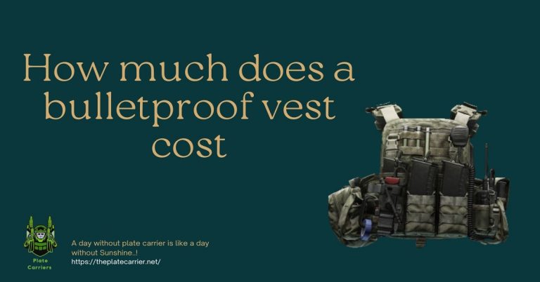 how much does a bulletproof vest cost