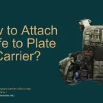 how to attach knife to plate carrier